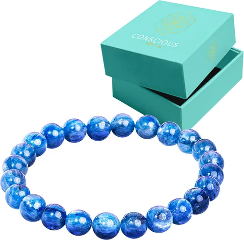 Miniatura 28 de Conscious Items Pulseras espirituales para mujeres y hombres, pulsera de cristal curativo con piedras naturales para meditación, alineación