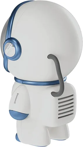 Miniatura 8 de Garosa Reloj despertador, inteligente con luz nocturna, reloj digital para entusiastas del espacio, color blanco