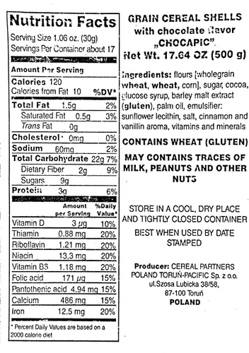 Miniatura 2 de Nestle Chocapic Cereal de Chocolate con Cereales Integrales 450g