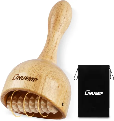 Miniatura 10 de ONUEMP Herramienta de masaje para celulitis, herramientas de masaje de terapia de madera, masajeador de drenaje linfático, kit de maderoterapia