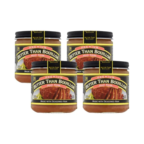 Miniatura 2 de Better Than Bouillon Base de jamón premium, hecha con jamón sazonado, base mezclable para mayor sabor, 38 porciones por frasco, tarro de 8 onzas