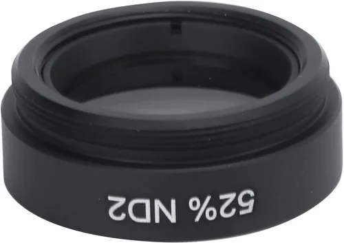 Filtro de densidad neutra del telescopio, lacre del filtro del ND del telescopio para el ocular del telescopio astronómico (52%ND2)