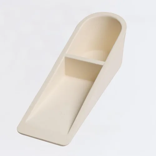 Miniatura 9 de Tope de puerta para puerta, cuña, antiarañazos, pequeño, color blanco, paquete de 4