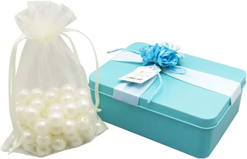Miniatura 4 de HRX Package Bolsas de organza de 4 x 6 pulgadas, 100 unidades, bolsas de malla para joyas, bolsas de regalo con cordón para dulces, bolsitas