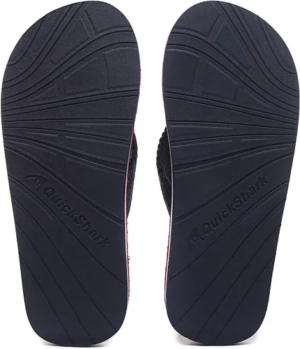 Miniatura 5 de Quickshark Sandalias de cuero para hombre, con soporte de arco, para playa