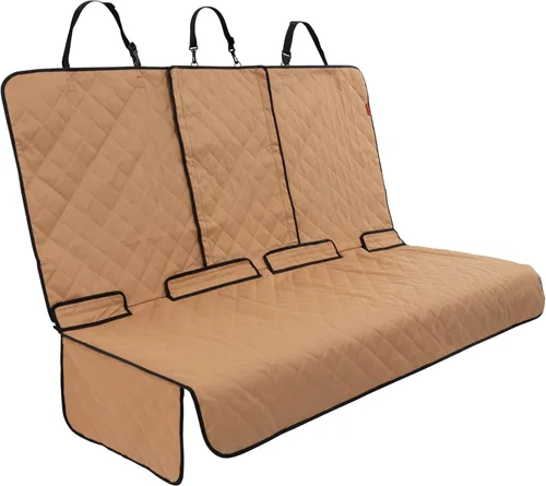 Miniatura 10 de Lusso Gear Funda de asiento de coche para perro, impermeable, antideslizante, protector de asiento trasero de automóvil, funda de asiento trasero