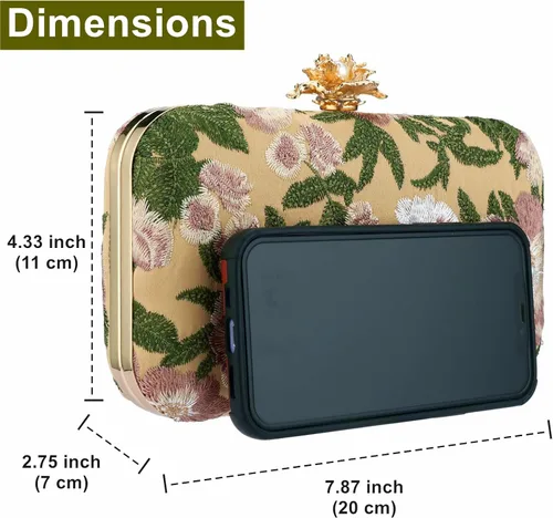 Miniatura 3 de YYW Bolso de mano para mujer, bolso brillante con asa superior, bolsa de noche, bolsa cruzada, bolsa de hombro para boda, fiesta, baile de graduación
