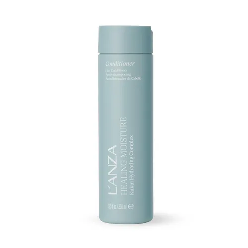L'ANZA Acondicionador de nueces Kukui de humedad curativa, renueva la fuerza, repone la humedad, para un aspecto sedoso perfecto, adecuado para todo