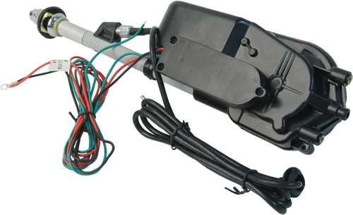 Miniatura 3 de URO Parts AUTA2050 Kit de Antena Eléctrica, Antena Eléctrica Universal con Mástil Cromado; incluye herrajes de montaje y conectores eléctricos; Se