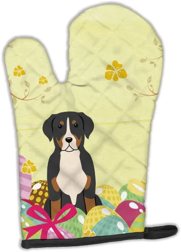 Miniatura 161 de Caroline's Treasures BB2732OVMT Dog House Collection Border Collie - Guante de horno grueso resistente al calor para sartenes calientes y horno