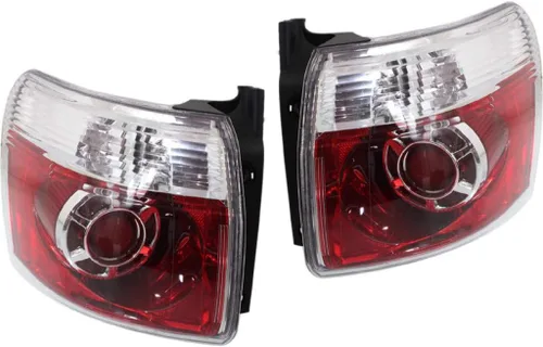 KarParts360 Par de luces traseras GMC Acadia 2007-2012 para el lado del conductor y del pasajero con bombillas para GM2800216 GM2801216 | 20912757,