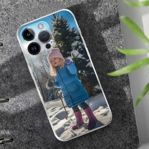 Miniatura 6 de Funda personalizada para iPhone 14, 13, 12, 11 Pro Max Mini Plus XR X Xs, diseña tu propia imagen, funda para fotos, a prueba de arañazos, 1 Foto