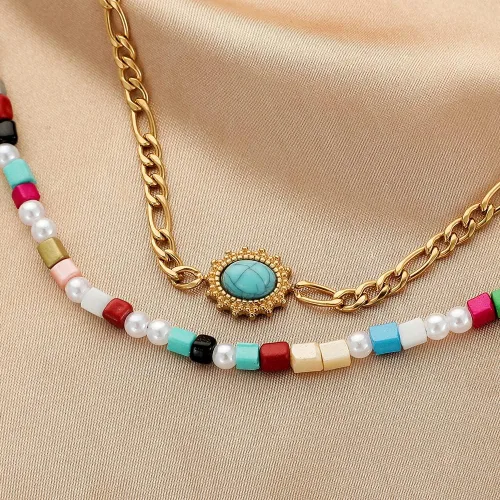 Miniatura 3 de Ankle Bracelets for Women, 14K Gold Plated Dainty Layered Foot Chain Initial Ankle Chain Beach Summer Jewelry Gifts for Women Teen Girls