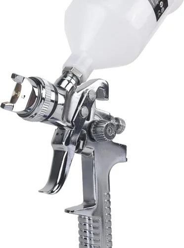 Miniatura 2 de Valu-Air H827-B Pistola de pulverización de aire de alimentación por gravedad HVLP de 20 onzas con regulador (boquilla de 0.055 in)