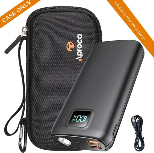 Miniatura 5 de Aproca Funda de banco de energía compatible con LOVELEDI 40000mAh / Anker 20,000mAh / Pxwaxpy 30,800mAh / RGVOTA 38800mAh / Ekrist 25800mAh / FOCHEW