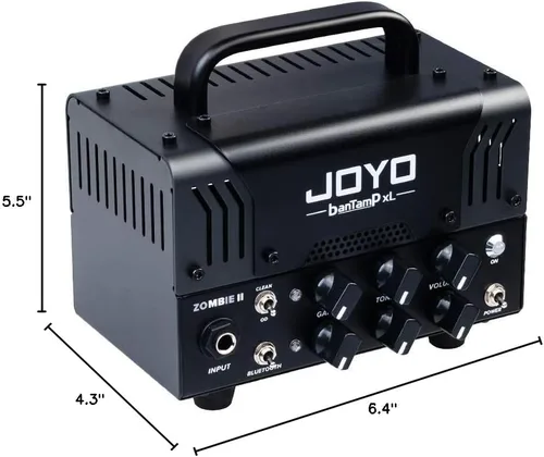 Miniatura 7 de JOYO Zombie-II (rectificador dual) Serie BanTamp XL Mini amplificador de 20 W, preamplificador de 2 canales, Amplificador híbrido de tubo