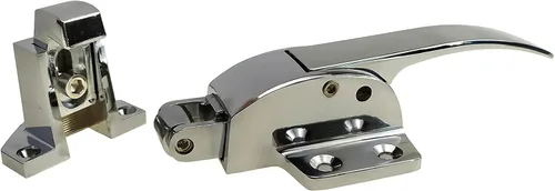 Manija de gabinete de puerta ajustable de 6.22 pulgadas, pestillo de acción, congelador, refrigerador, cerradura de puerta, cerradura de puerta de