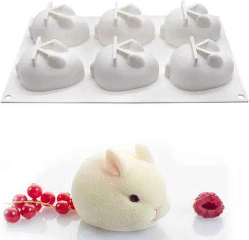 Miniatura 12 de OCPO KITCHEN Moldes de silicona para hornear pasteles de mousse, molde de postre francés para pastelería, chocolate, cupcake, molde de helado, molde