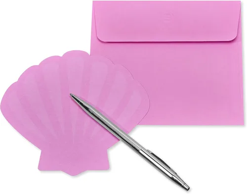 Miniatura 3 de American Greetings Tarjetas en blanco de un solo panel con sobres, verano (100 unidades)
