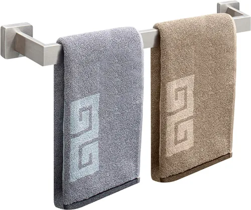 NearMoon Toallero de baño, accesorios de baño de acero inoxidable grueso de alta calidad, para baño, toallero para colgar en la pared (1 paquete,