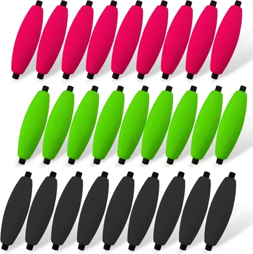 Miniatura 9 de Narcissus Fishing Bobbers Floats for Catfish,Foam Fishing Peg FloatsFreshwater and Saltwater,Perfect for Santee Catfish Rig 9 piezas