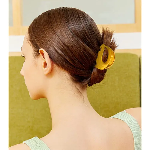 Miniatura 6 de Pinzas para cabello fino, mediano y grueso, pinzas de mandíbula de flores mate fuertes de 2.6 pulgadas para mujeres, niñas y niños, abrazaderas