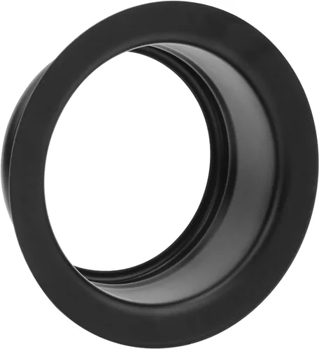 Brida universal de fregadero negro mate, aberturas de drenaje estándar de fregadero de 3-1/2 pulgadas, para eliminación de basura, montaje de