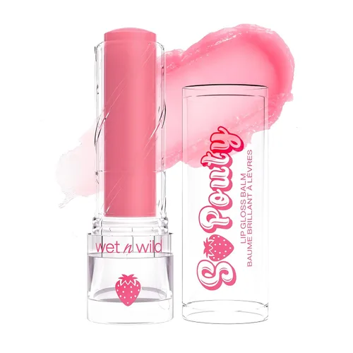 wet n wild Bálsamo labial tintado Perfect Pout So Pouty Lip Gloss Balm Pink Sweetest Pick Selección más dulce