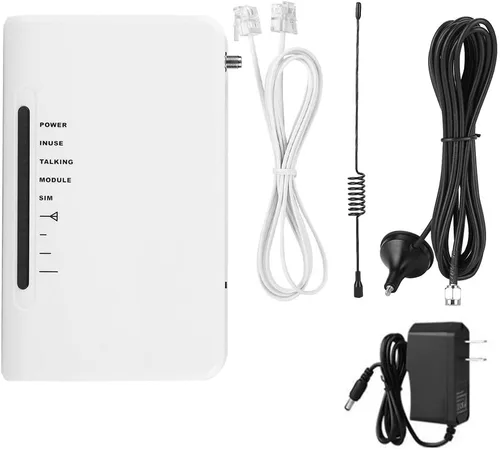Terminal inalámbrico fijo LED Quad-Band GSM 850/900/1800/1900MHz alarma, para teléfonos fijos, alarmas, cajas de grabación (US)