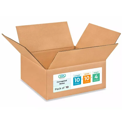 Miniatura 250 de IDL Packaging Paquete de 5 cajas de envío altas de 8 x 8 x 48 pulgadas, extra resistentes de 200 libras frente a caja regular, cajas de mudanza