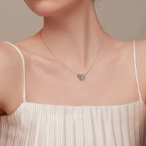 Miniatura 3 de VOROCO Sterling Silver Mom Charm Birthstone for Bracelets and Necklacesfront and back Consistent Infinity charms Heart for Mothers Birthday