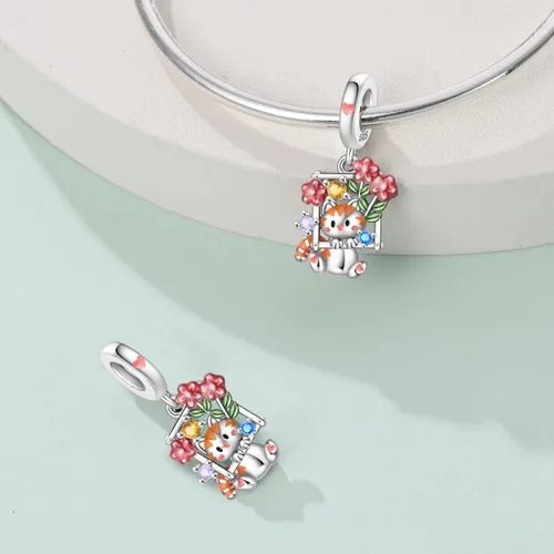 Miniatura 47 de LIGHTDOG Abalorios de plata de ley 925 para pulseras Pandora, collares para mujer, cuentas colgantes, cuentas de joyería, regalos para mujeres