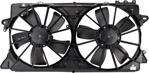 Miniatura 99 de TRQ Conjunto de ventilador de refrigeración dual del radiador compatible con Toyota Highlander 2008-2013 TO3115155