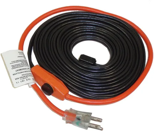 Miniatura 9 de Frost King HC3A - Kit de cables calefactores automáticos, cables de calefacción eléctricos, 3 pies, color negro