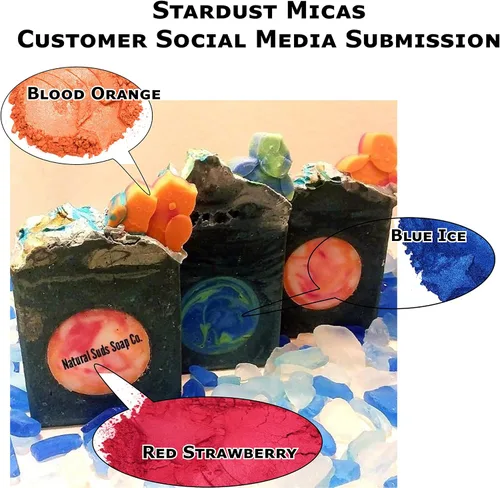 Miniatura 4 de Pigmento en polvo de mica de grado cosmético de pigmentos de perla para colorear slime, resina epoxi, fabricación de jabón, colorante para tinte