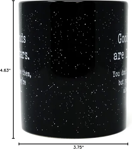 Miniatura 8 de Funny Guy Mugs Good Friends Are Like Stars Taza de café de cerámica – 11 oz – Taza de café divertida ideal para mujeres y hombres – Divertida taza