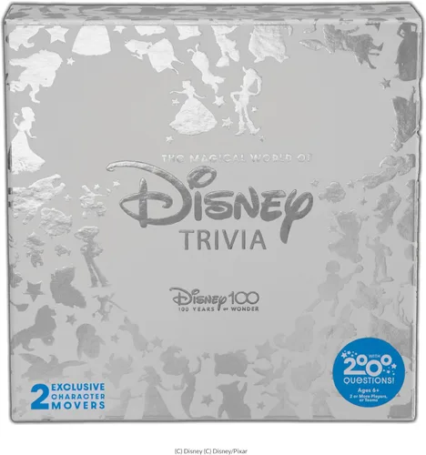 Miniatura 9 de El Mundo Mágico de Juegos de Trivia de Disney – Juegos de Mesa para la Noche Familiar, Juego de Mesa Multijugador, Juego de Mesa Familiar