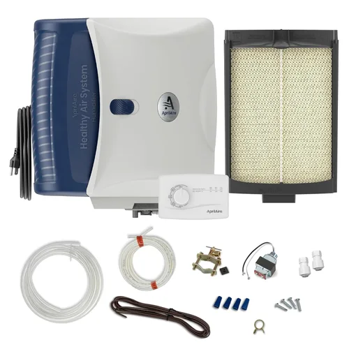 Miniatura 16 de AprilAire 700M Humidificador para toda la casa con ventilador incorporado, control manual, gran capacidad, hasta 5,300 pies cuadrados, 18GPD, gris