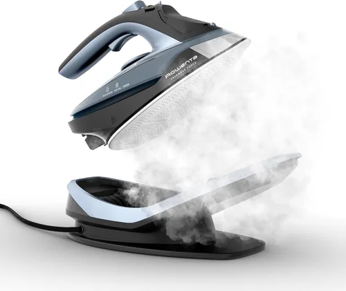Miniatura 9 de Rowenta Plancha de Vapor para Ropa, Suela de Acero Inoxidable Focus, 400 Orificios de Microvapor, Potente Plancha de Vapor, Ligera, A Prueba