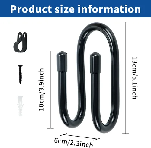 Miniatura 2 de Kesywale Paquete de 2 soportes para sombreros de vaquero para pared, sombreros de vaquero ajustables para montaje en pared, organizador de gorra