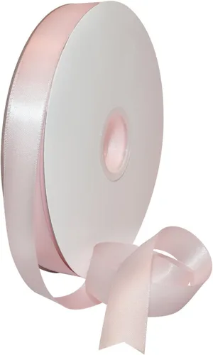 Miniatura 78 de Morex Ribbon Cinta de satén de doble cara de 1/4 pulgadas x 100 yardas, cinta blanca antigua para envolver regalos, tarjetas de regalo