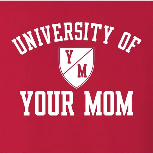 Miniatura 49 de Go All Out University of Your Mom - Sudadera con cuello redondo para hombre