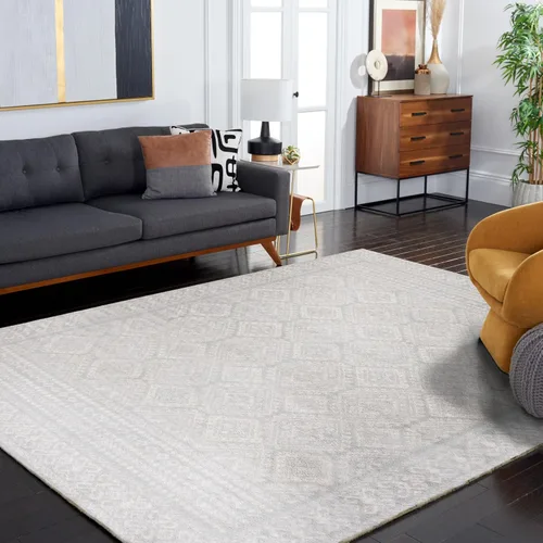 Miniatura 150 de Safavieh - Alfombra decorativa de la colección Tulum, modelo TUL264F, estilo marroquí, bohemio y desgastado, no suelta pelusa, para sala, vestíbulo
