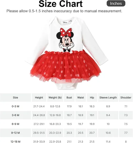 Miniatura 7 de Disney Conjunto de mameluco de Minnie Mouse de manga corta para bebé, 2 piezas