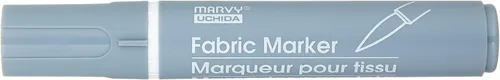 UCHIDA 722-C-37 Marvy - Marcador de punta de pincel para tela, color gris