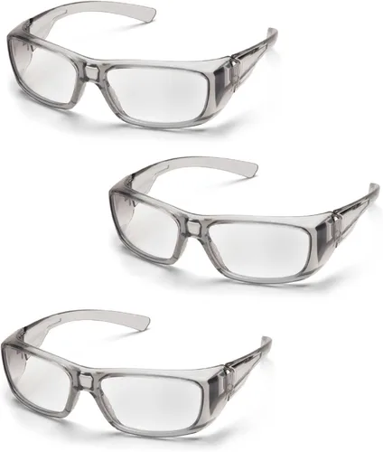Miniatura 6 de Pyramex Emerge Full Reader - Gafas de seguridad SB7910D15 (3 pares) (+ 1.5 lentes, marco negro/lente transparente)