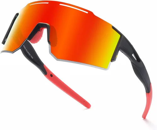 Gafas de sol deportivas polarizadas para hombres y mujeres, gafas de sol para correr, jóvenes, ciclismo, béisbol, protección UV400 C7