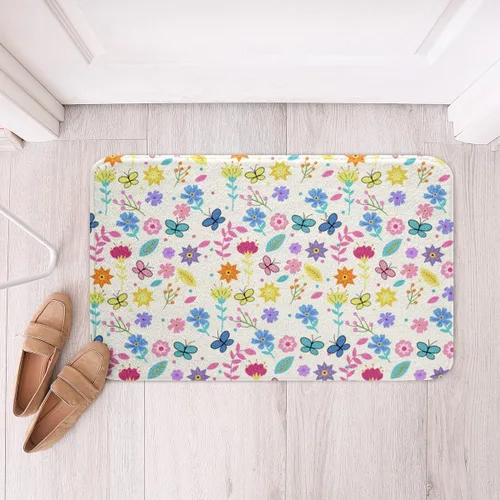 Miniatura 22 de Alfombras de baño de bailarina para niños, diseño de estrellas y corazones con notas musicales, decoración de habitación de niñas y mujeres