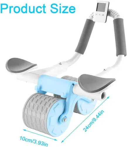 Miniatura 8 de 2026 Upgraded Ab Roller Wheel with Knee Mat &Timer - Automatic Rebound Abdominal Wheel with Elbow Support, Abs Workout Equipment for Core Strength