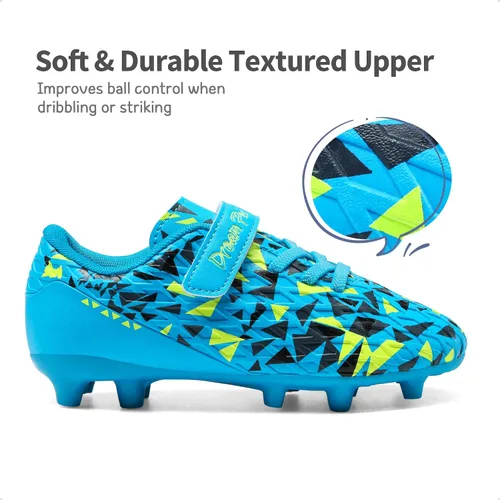 Miniatura 5 de DREAM PAIRS Zapatos de fútbol para niños y niñas, zapatos de fútbol para niños pequeñosniños grandes
